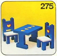 LEGO® Set 275 - Table and Chairs