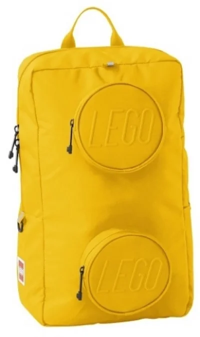 LEGO® Set 5711013090746 - Brick 1 x 2 Backpack (Yellow)