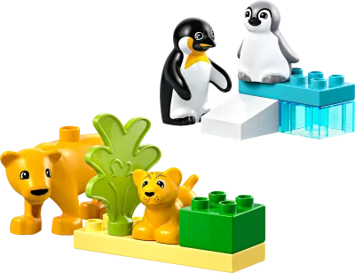 LEGO® Set 10442 - Wild Animal Families: Penguins & Lions