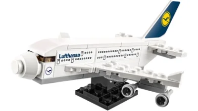 LEGO® Set 40146 - Lufthansa Plane
