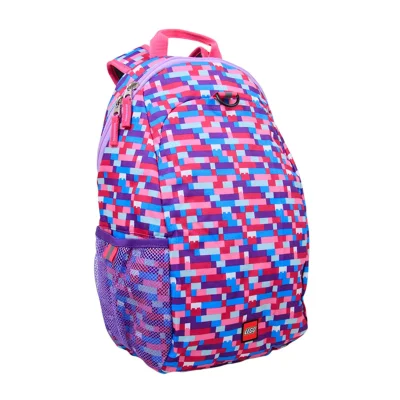 LEGO® Set 5005351 - Brick Print Heritage Backpack (Pink/Purple)