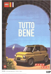 LEGO® Set 5006303 - Fiat Art Print: "Tutto Bene"