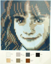LEGO® Set 6268522 - Hermione Granger Mosaic