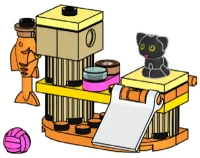 LEGO® Set 562504 - Cat Tree with Kitten