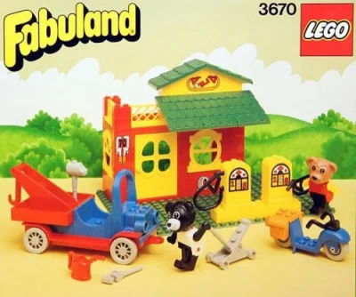 LEGO® Set 3670 - Service Station