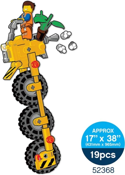 LEGO® Set 52368 - Emmet and Emmet's Thricycle Staticker