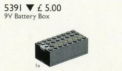 LEGO® Set 5391 - 9V Battery Box