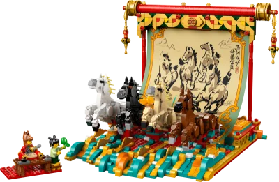 LEGO® Set 80119 - Galloping Horse Canvas