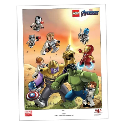 LEGO® Set 5005881 - Avengers: Endgame Art Print