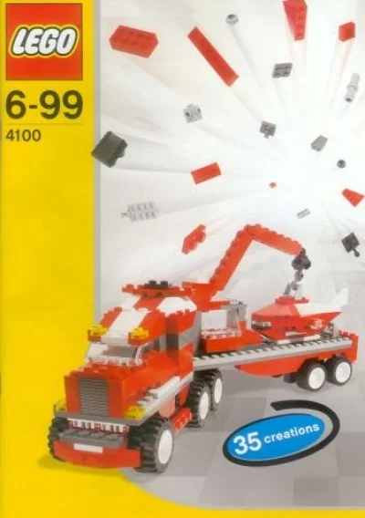 LEGO® Set 4100 - Maximum Wheels