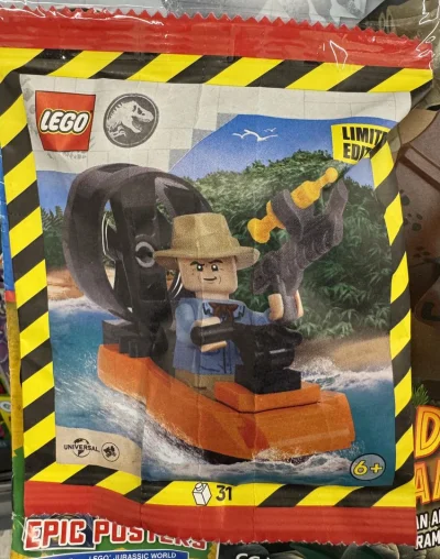 LEGO® Set 122508 - Alan Grant and Propeller Boat