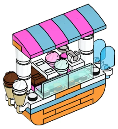 LEGO® Set 562407 - Ice Cream Shop