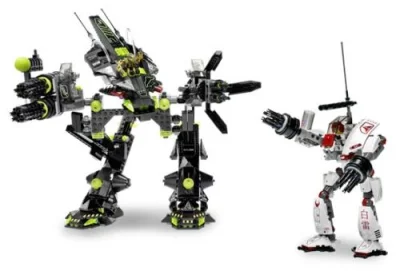 LEGO® Set 7713 - Bridge Walker vs. White Lightning