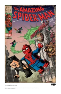 LEGO® Set 5007043 - Spider-Man Comic Print