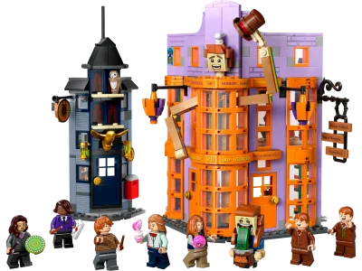 LEGO® Set 76422 - Winkelgasse™: Weasleys Zauberhafte Zauberscherze