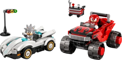 LEGO® Set 77118 - Silver's car vs. Knuckles' Monster Truck