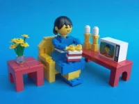 LEGO® Set 278 - Television Room