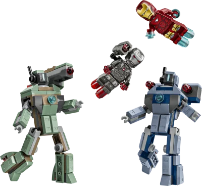LEGO® Set 76320 - Iron Man & War Machine vs. Hammer Drones