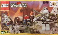 LEGO® Set 3076 - White Ninja's Attack Cart