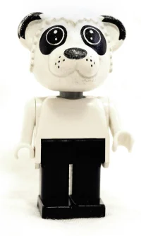 LEGO® Set 198575-2 - Fabuland Figure Panda 2 - Orzoro Nestlé Promotional polybag