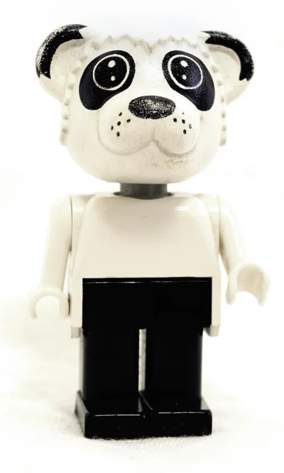 LEGO® Set 198575-2 - Fabuland Figure Panda 2 - Orzoro Nestlé Promotional polybag