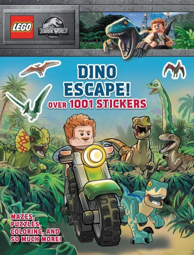 LEGO® Set 9780794448578 - Jurassic World: Dino Escape: Over 1001 Stickers