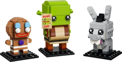 LEGO® Set 40923 - Shrek, Donkey & Gingy Figures