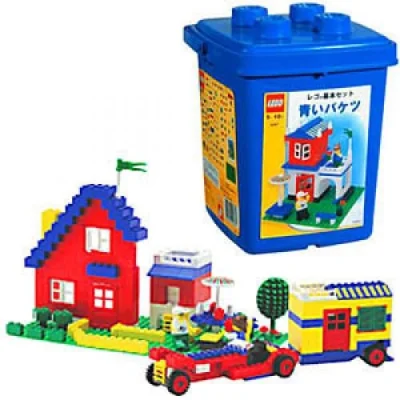 LEGO® Set 7335 - Foundation Set - Blue Bucket