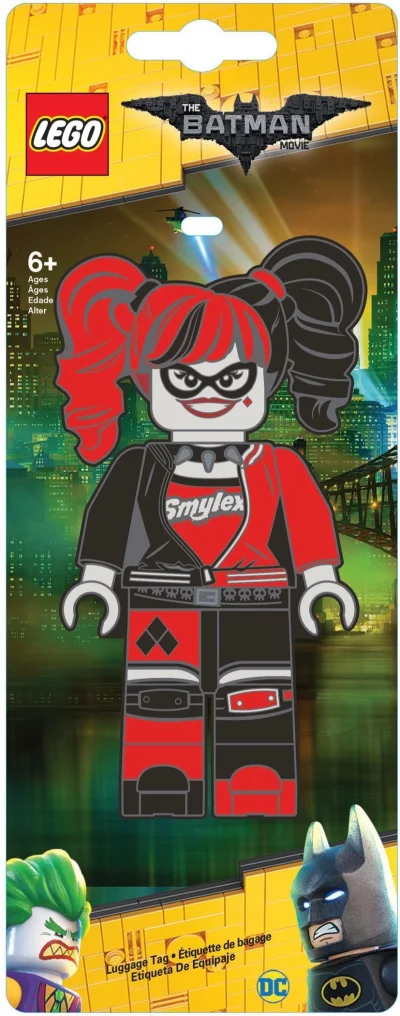 LEGO® Set 5005296 - Harley Quinn Luggage Tag