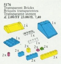 LEGO® Set 5176 - Transparent Bricks