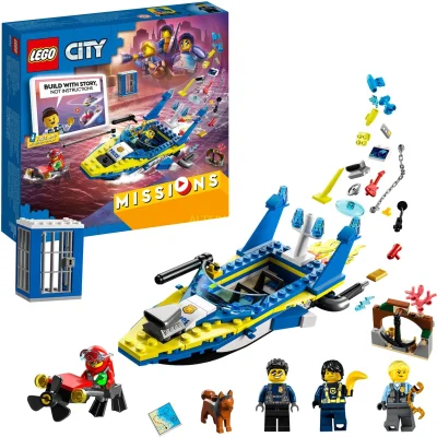 LEGO® Set 60355 - Detektivmissionen der Wasserpolizei