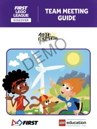 LEGO® Set FLLDTEAMGUIDE2022 - SUPERPOWERED Team Meeting Guide (FLL Discover)