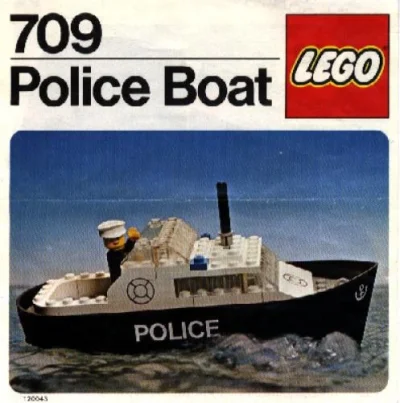 LEGO® Set 709 - Police Boat