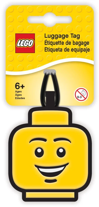 LEGO® Set 5005618 - Luggage Tag (Boy)