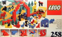 LEGO® Set 258 - Zoo with Baseboard