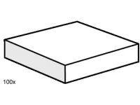 LEGO® Set 3493 - 2 x 2 White Smooth Tiles