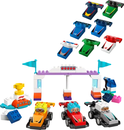 LEGO® Set 10445 - F1 Team Race Cars & Drivers
