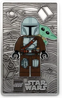LEGO® Set 5010325 - The Mandalorian and Grogu Metal Card