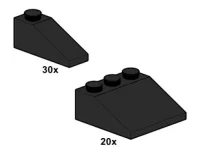 LEGO® Set 10055 - Black Slopes 33 3 x 1 and 3 x 3