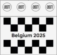 LEGO® Set 6597571 - 2025 Formula 1 Belgian Grand Prix Tile