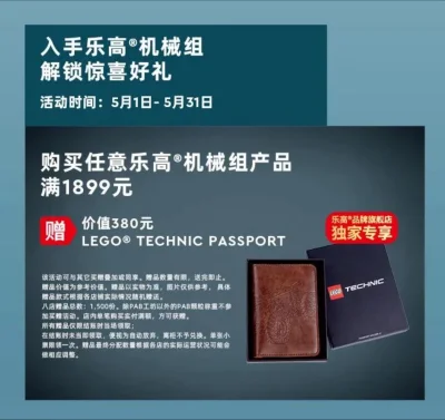 LEGO® Set PASSPORT - Passport