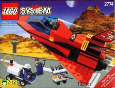 LEGO® Set 2774 - Airshow (Red Tiger)