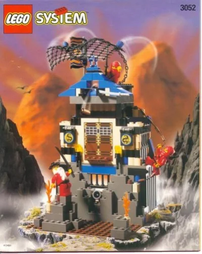 LEGO® Set 3052 - Ninja Fire Fortress