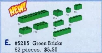 LEGO® Set 5215 - Bricks Assorted, Green