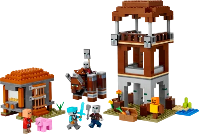 LEGO® Set 21278 - The Pillager Outpost and Ravager