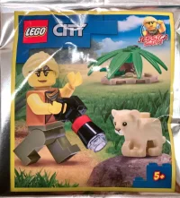 LEGO® Set 952112 - Jessica Sharpe and Lion Cub