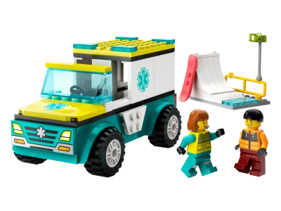 LEGO® Set 60403 - Emergency Ambulance and Snowboarder