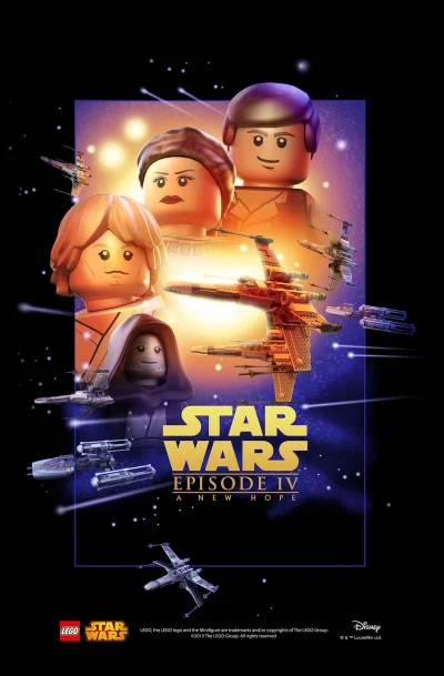 LEGO® Set 5004591 - Star Wars Episode IV Poster