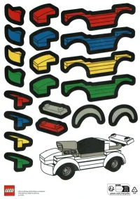 LEGO® Set 6474992 - Car Stickers