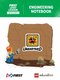 LEGO® Set FLL2025 - UNEARTHED Engineering Notebook (FLL Explore)